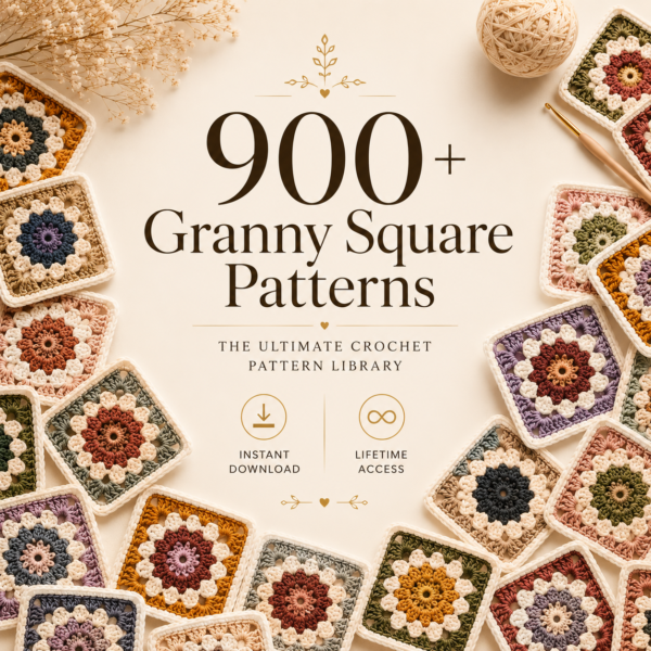 ChatGPT Image Aug 9, 2026, 04_18_03 PM Ultimate Granny Square Library 900+ Patterns
