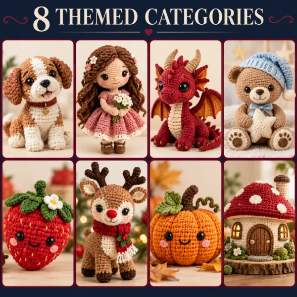 Ultimate Amigurumi Bundle 5000+ Crochet Patterns – preview 3