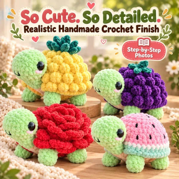 2dbd25f4-3272-4a15-bb84-974b9c40d5e5 15-in-1 Land Turtle Dress Up Crochet Pattern Bundle – preview 3