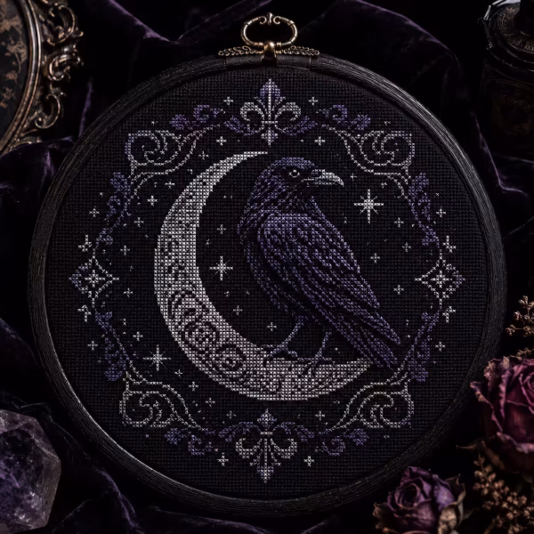 ChatGPT Image Jun 8, 2026, 03_53_14 PM The Dark Stitch Vault — 500+ Gothic Cross Stitch Patterns