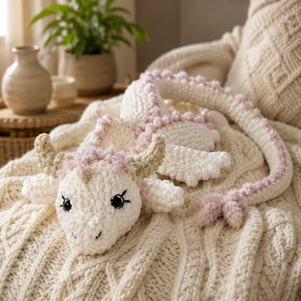 Winnie the Dragon Crochet Pattern – preview 2