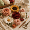 f7671b06-1e83-4016-b8f1-1eb60c000297 500+ Crochet Flower Patterns Bundle