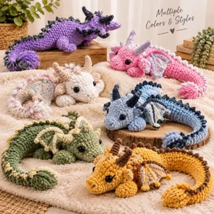 Winnie the Dragon Crochet Pattern