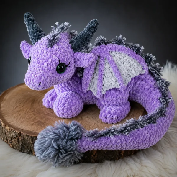 Winnie the Dragon Crochet Pattern – preview 3