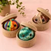 Dumpling & Steamer Crochet Pattern – Cute Amigurumi Food Plushie PDF