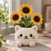9-in-1 Critter Planter Pots Crochet Pattern Bundle – preview 3