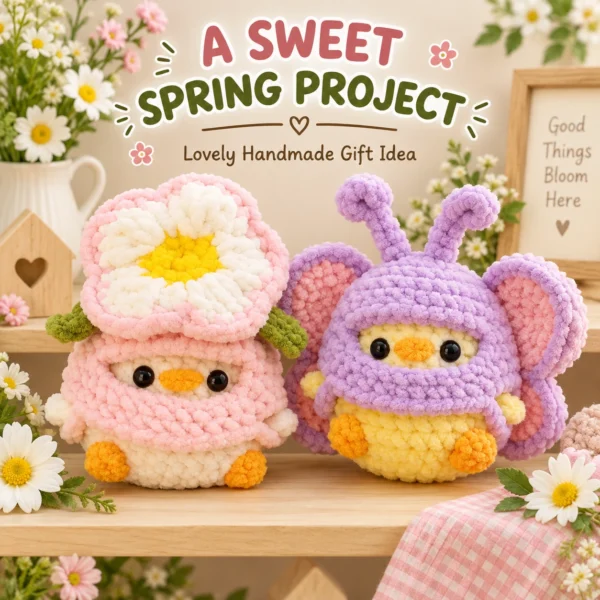 8-in-1 Spring Chick Crochet Pattern Bundle – preview 5