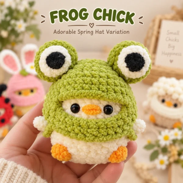 8-in-1 Spring Chick Crochet Pattern Bundle – preview 6