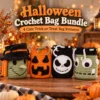02fa0798-e9ab-4564-b52c-5d91530163e9 4-in-1 Halloween Crochet Trick-or-Treat Bag Pattern Bundle
