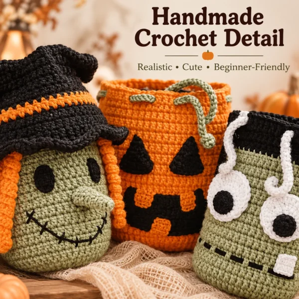 77dc9655-d6cd-4ee0-a068-fc955c073f95 4-in-1 Halloween Crochet Trick-or-Treat Bag Pattern Bundle – preview 4