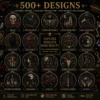 The Dark Stitch Vault — 500+ Gothic Cross Stitch Patterns – preview 4