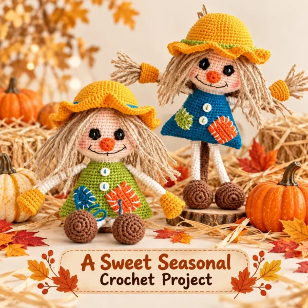 ChatGPT Image Oct 6, 2026, 05_56_50 PM-5 Cute Halloween Scarecrow Doll Crochet Pattern – Amigurumi PDF – preview 5
