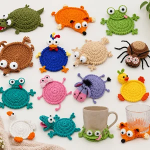 22-in-1 Animal Mug Hugger Crochet Pattern Bundle